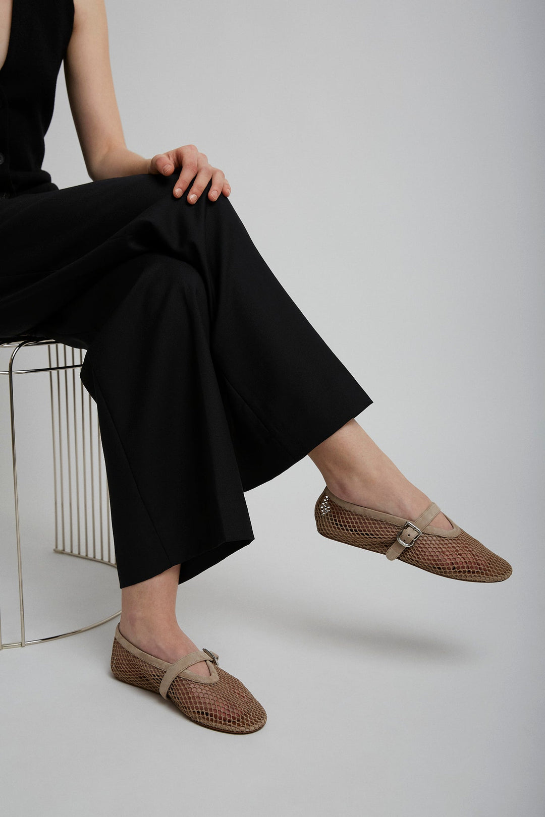 未入荷素材★ALAIA Grege mesh ballet flats Alaïa | Grege mesh ballet flats | Savannahs