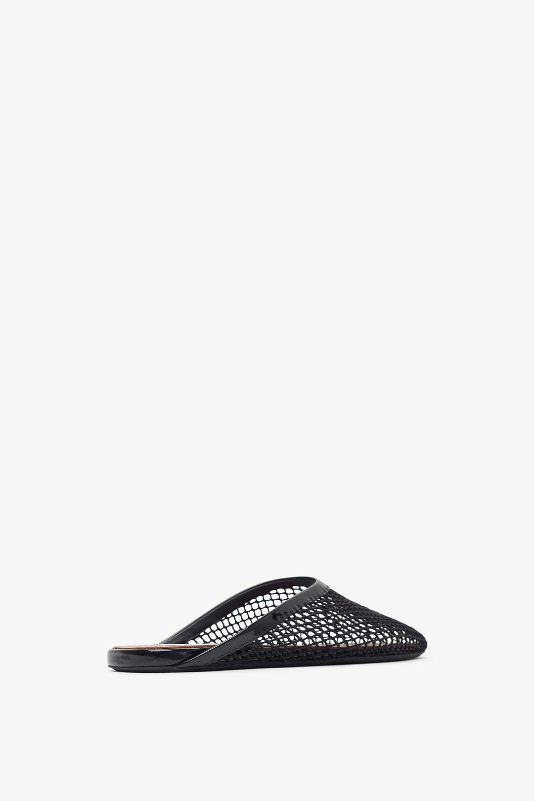 サンダル・ミュール Alaia Mesh Flat Mule お洒落度UP】ALAIA◇メッシュ ミュール フラットサンダル ロゴ