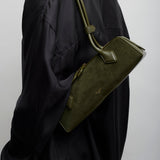 Le Teckel small green bag