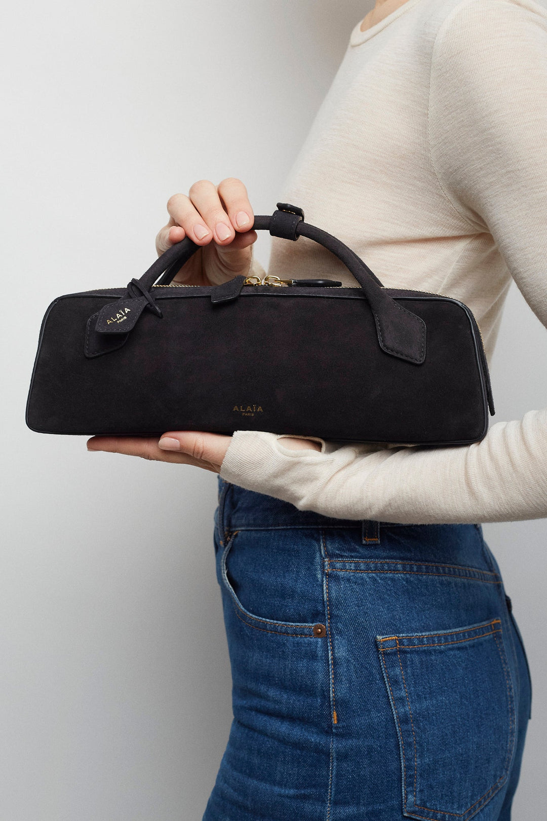 Alaïa | Le Teckel black clutch | Savannahs
