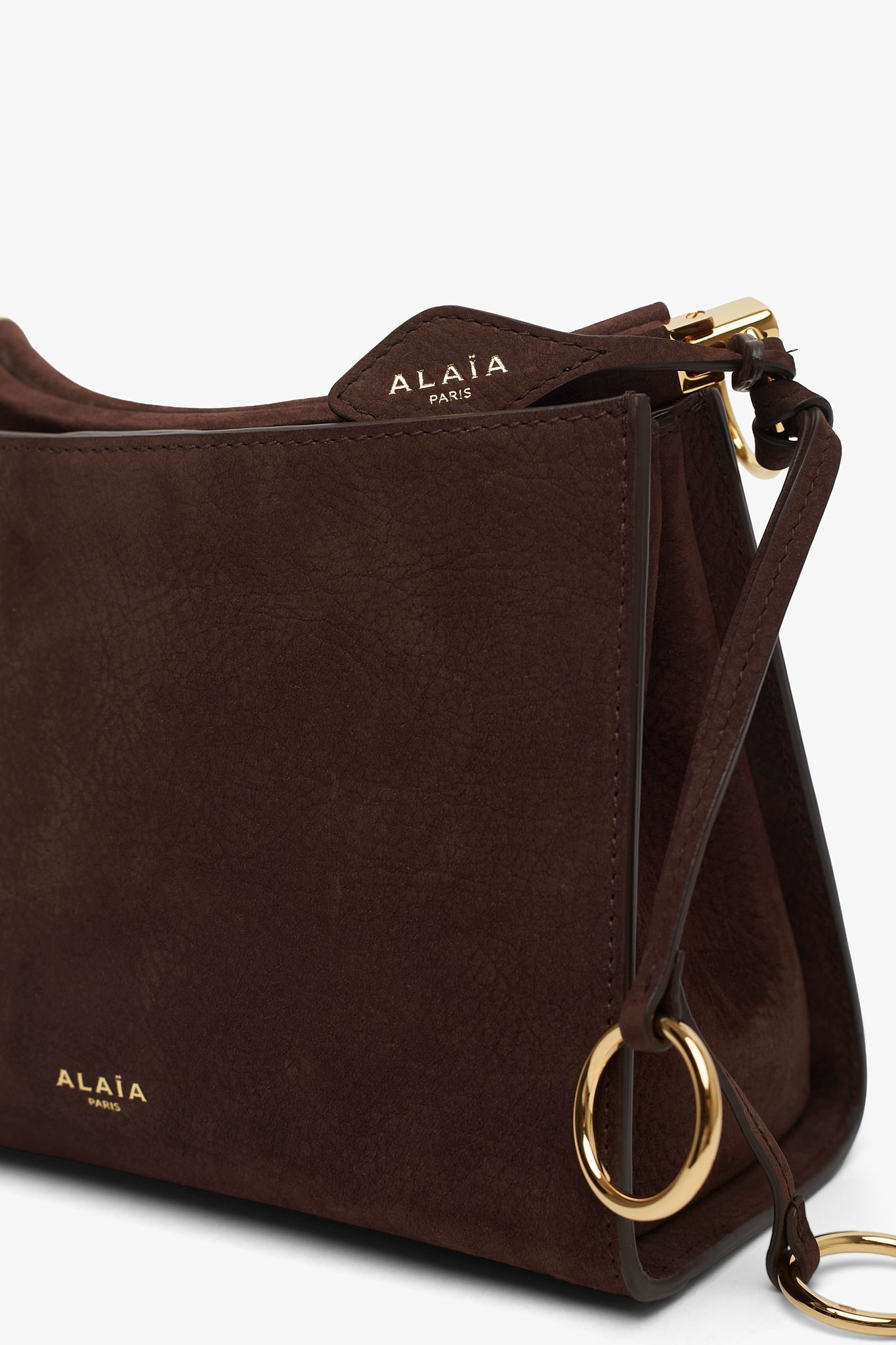 Alaïa | Le Click small brown shoulder bag | Savannahs