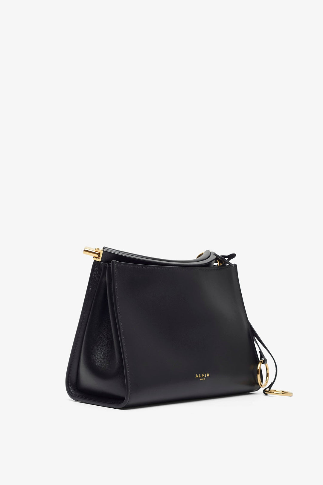 【ALAIA】VIP価格【LE CLICK】スモール ALAÏA BLACK LE CLICK EAST WEST SMALL BAG IN NUBUCK |ALAÏA US