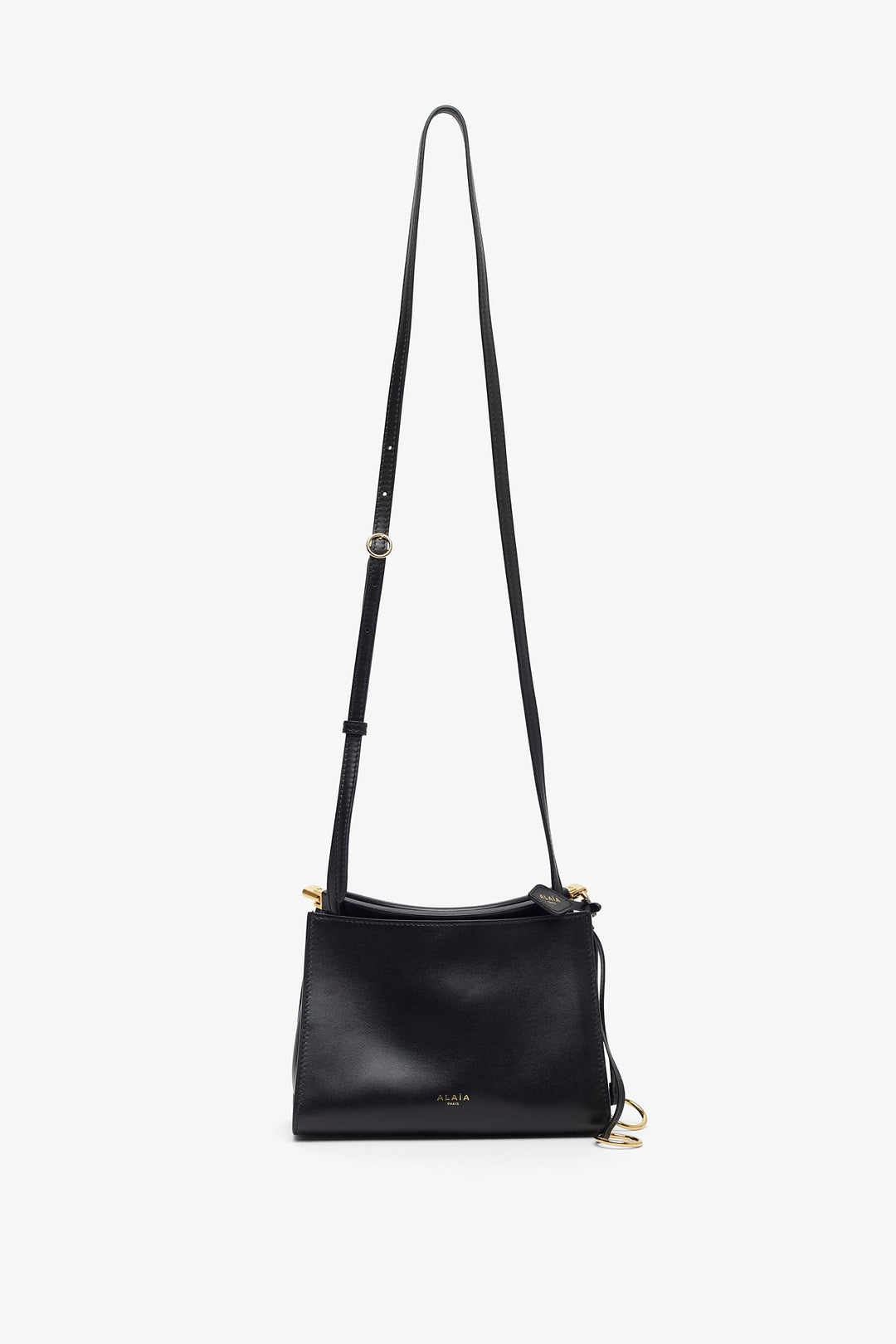 ショルダーバッグ・ポシェット ALAIA LE CLICK SMALL SQUARE BAG IN CALFSKIN ALAÏA BLACK LE CLICK SMALL SQUARE BAG IN CALFSKIN |ALAÏA US