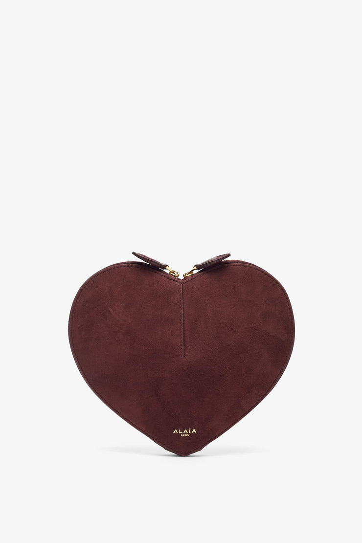 Alaïa | Le Coeur dark red crossbody bag | Savannahs