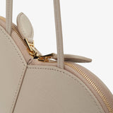 Le Coeur greige crossbody bag