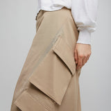Cargo beige pants