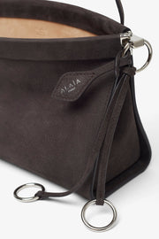 Le Click east west medium grey bag