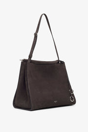 Le Click medium square grey bag