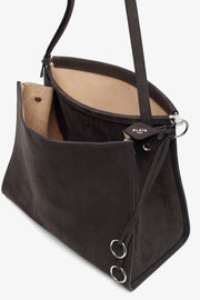 Le Click medium square grey bag