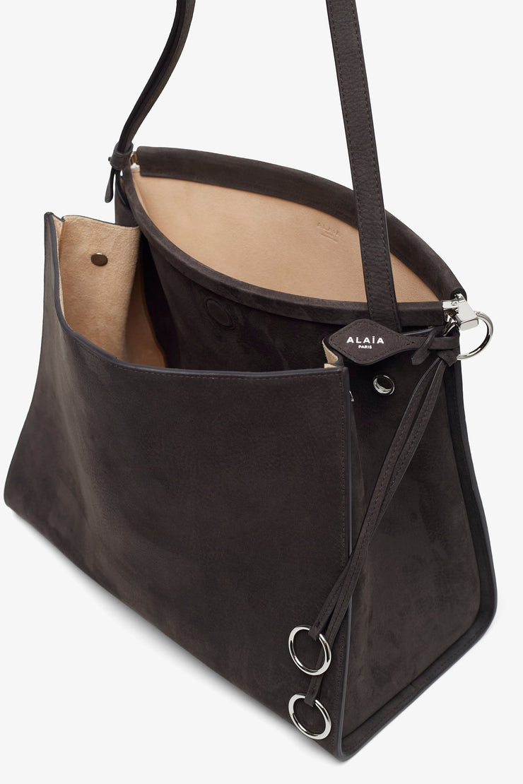 Le Click medium square grey bag