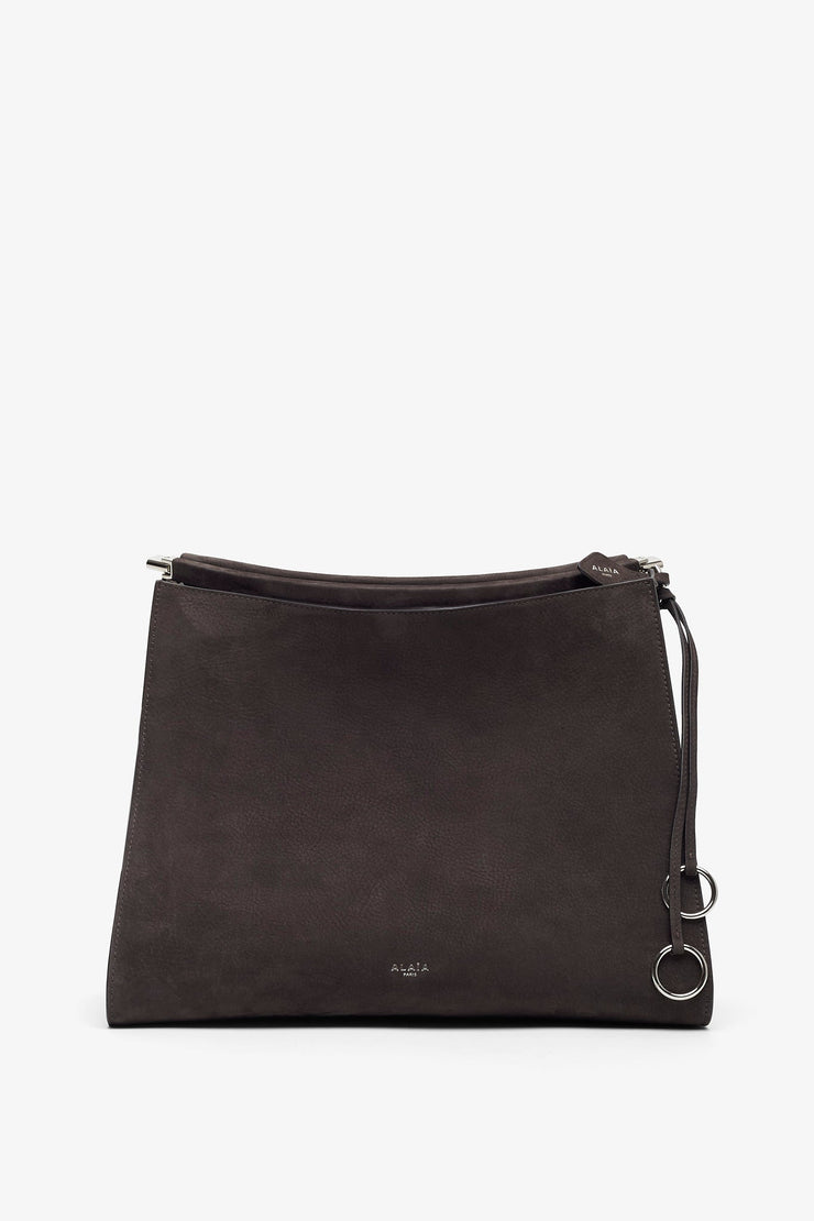 Le Click medium square grey bag
