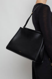 Le Click medium square black bag