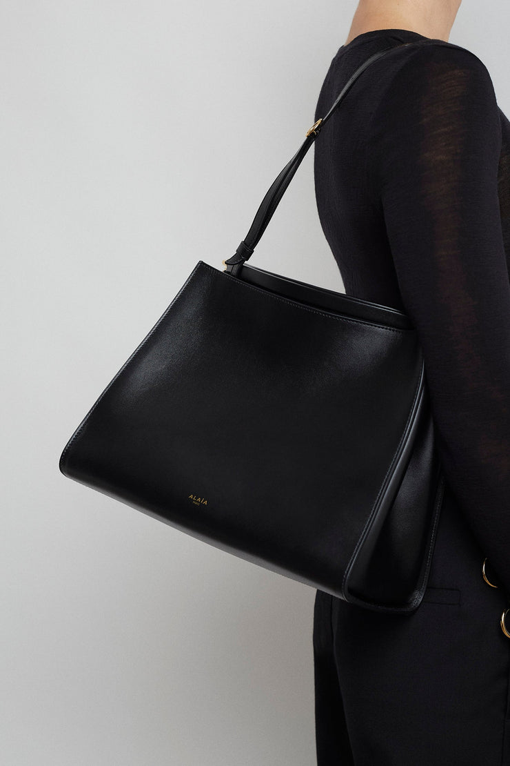 Le Click medium square black bag