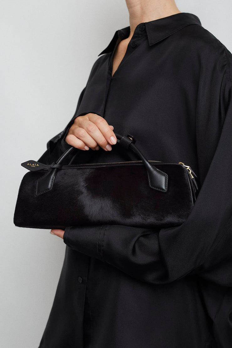 Teckel Clutch brown bag