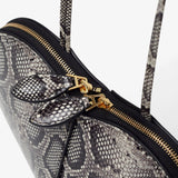 Le Coeur black and white crossbody bag