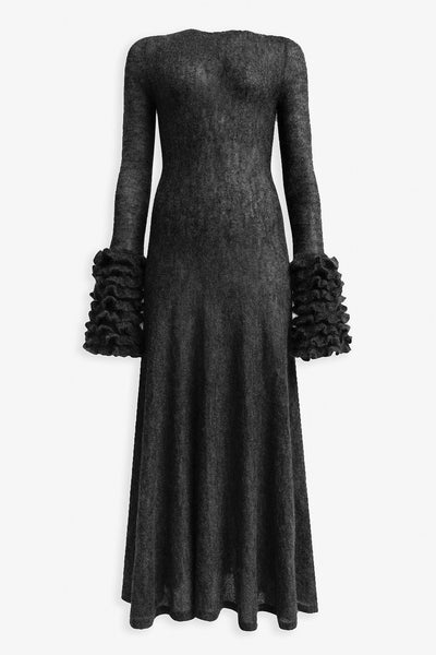Alaa | Frills sleeve mohair fit flare dress | Savannahs Alaa | Frills sleeve mohair fit flare dress | Savannahs