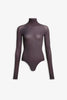 Second skin grey knit body