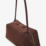 Le Bouledogue Medium brown nubuck bag
