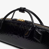 Le Teckel black clutch