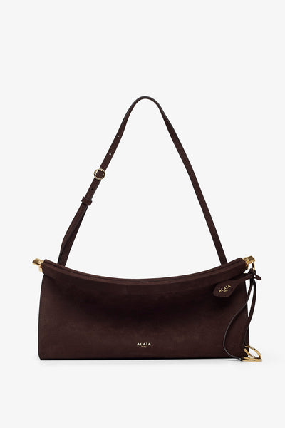 Le Click EW Medium brown nubuck bag
