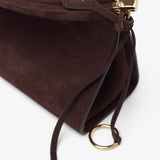 Le Click EW Medium brown nubuck bag