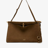 Le Click khaki green shoulder bag