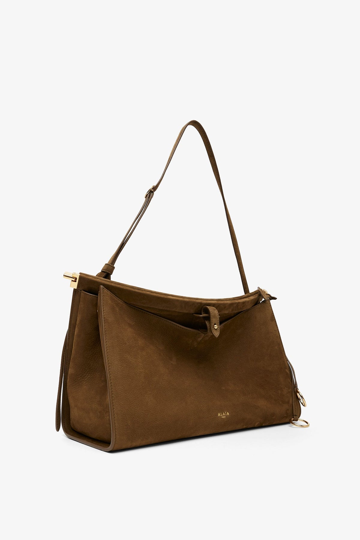 Alaïa | Le Click khaki green shoulder bag | Savannahs