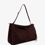Le Click burgundy shoulder bag