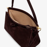 Le Click burgundy shoulder bag