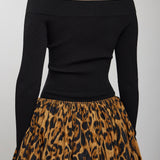 Off-Shoulder black body