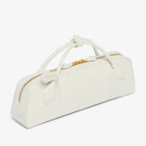 Le Teckel snow white clutch