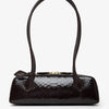 Alaïa Le Teckel Small brown leather bag