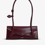 Le teckel flap small leather bag