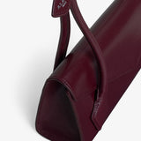 Le teckel flap small leather bag