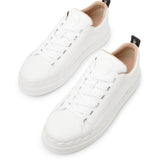 Lauren white leather sneakers