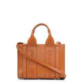 Woody mini brown leather bag