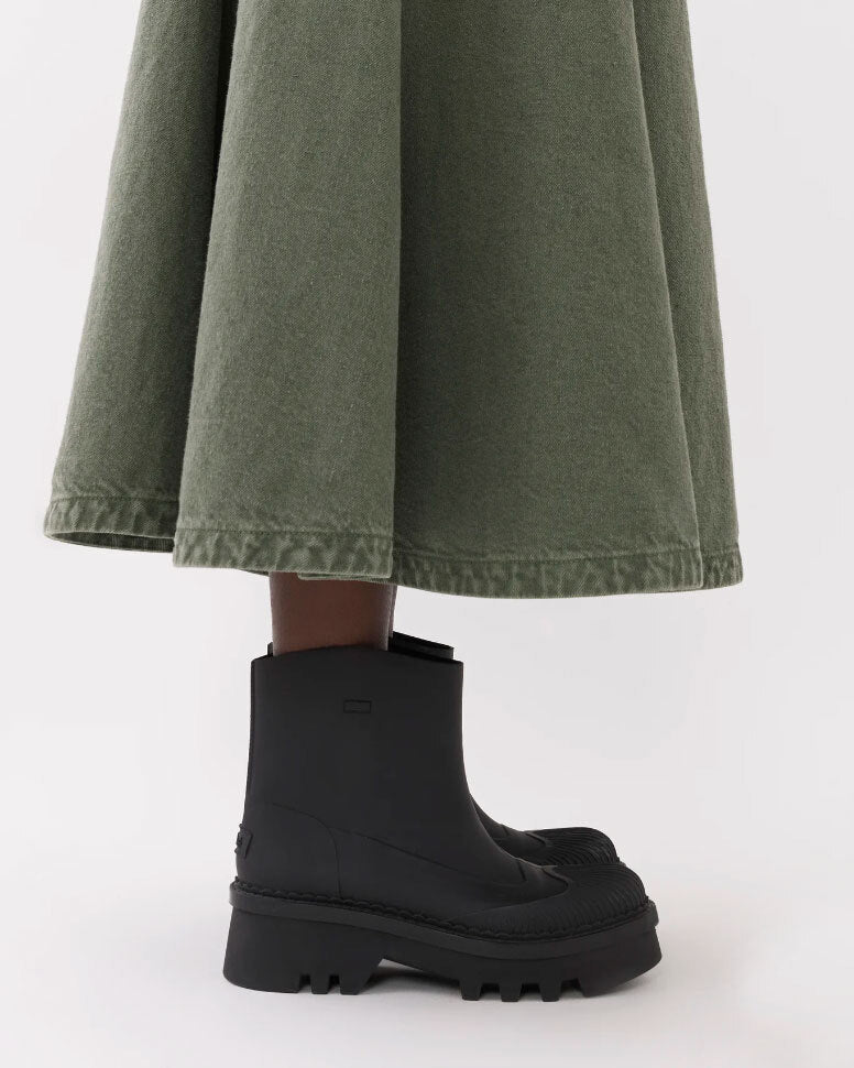 Chloé | Raina black rubber rain boots | Savannahs