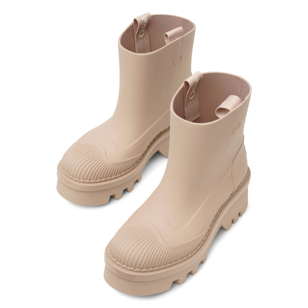 Chloé | Raina beige rubber rain boots | Savannahs