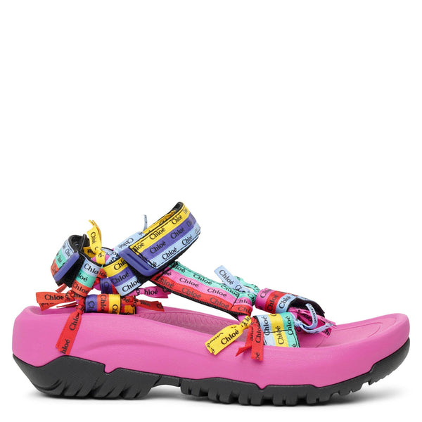 Chloé | Teva pink sandals | Savannahs
