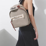 Woody brown backpack