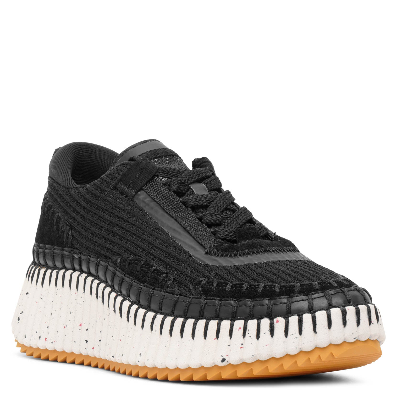 Chloé | Nama black mesh sneakers | Savannahs