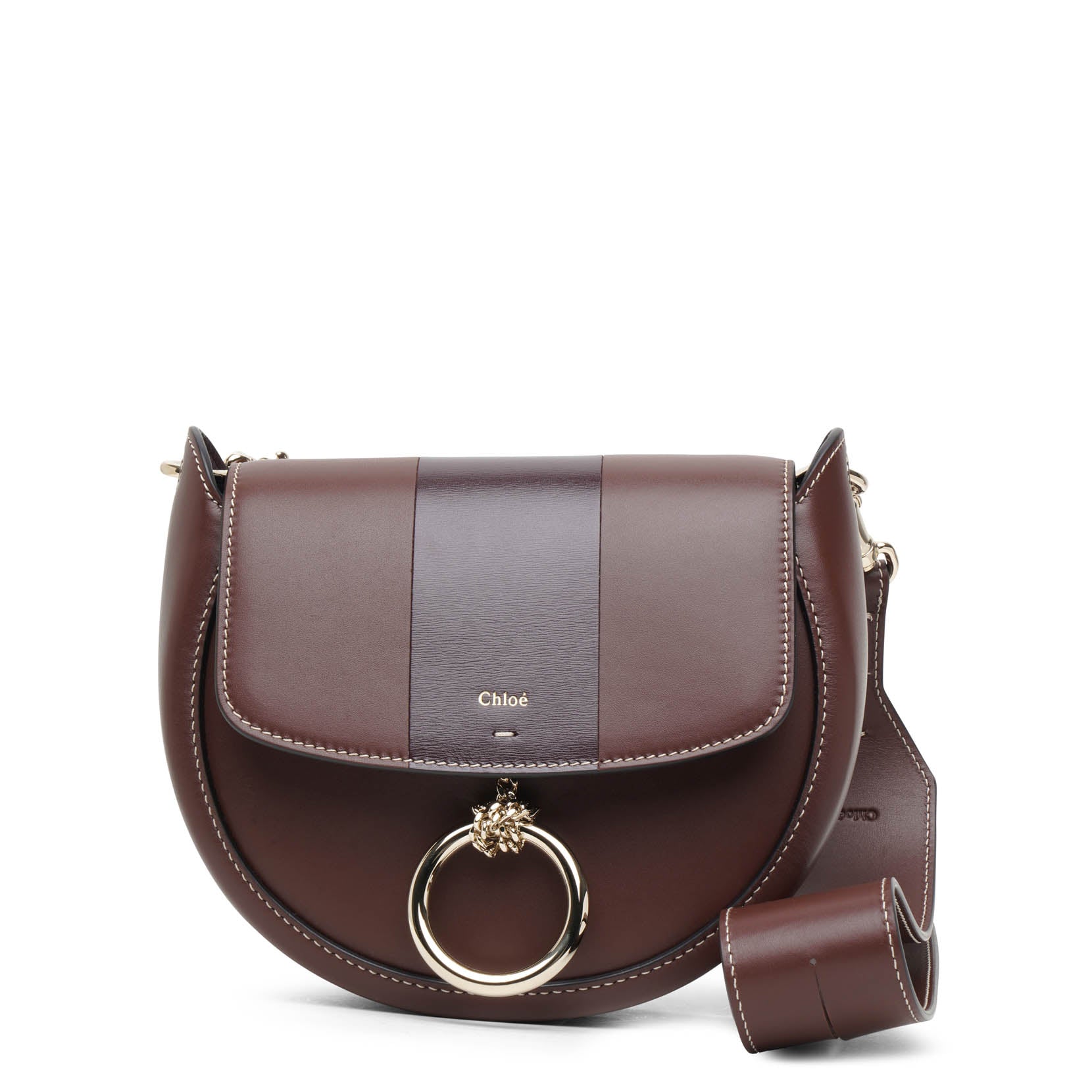 Chloé | Arlene brown leather crossbody bag | Savannahs