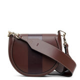 Arlene brown leather crossbody bag