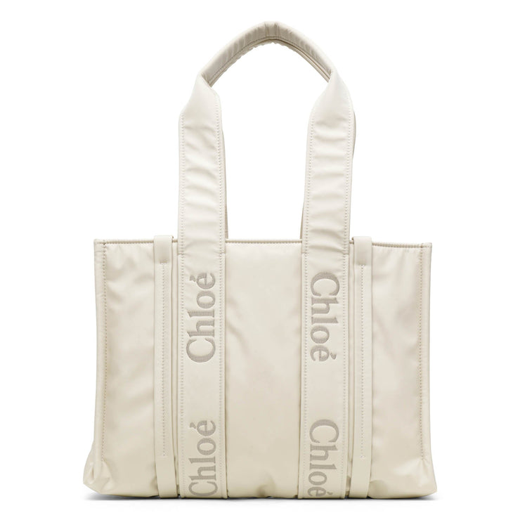 Chloé Woody Medium Nylon Tote Bag