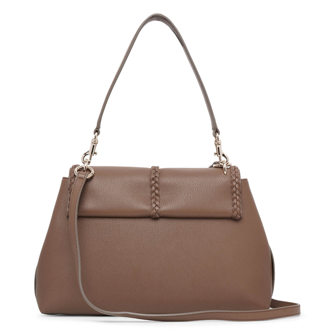 Chloé | Penelope medium taupe leather bag | Savannahs