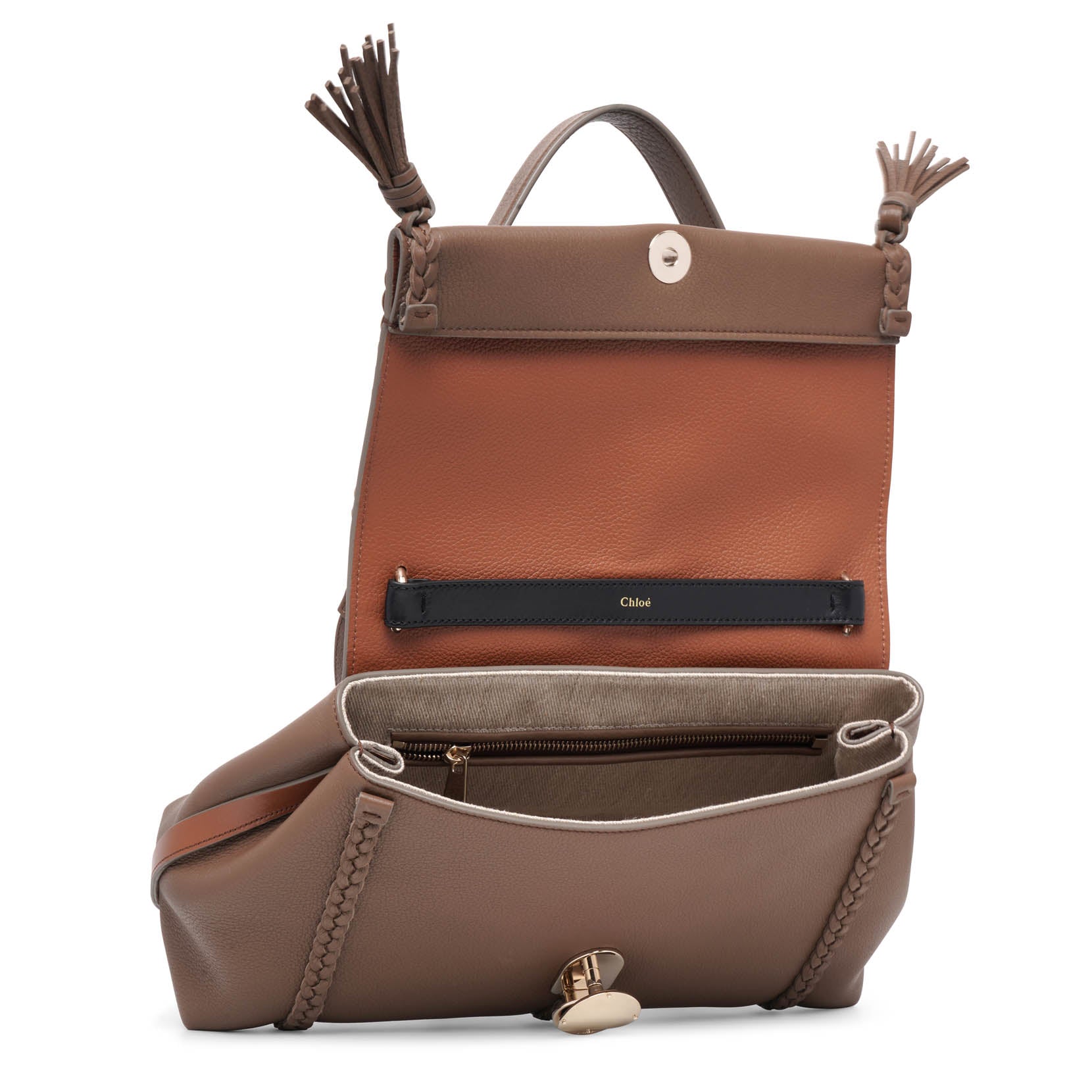 Chloé | Penelope medium taupe leather bag | Savannahs