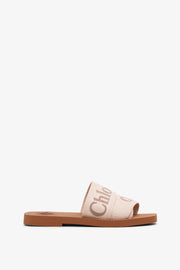 Woody blushy beige slide sandals