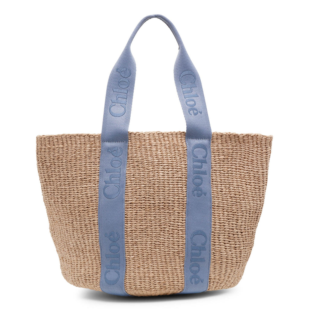 Woody raffia tote bag Clearance