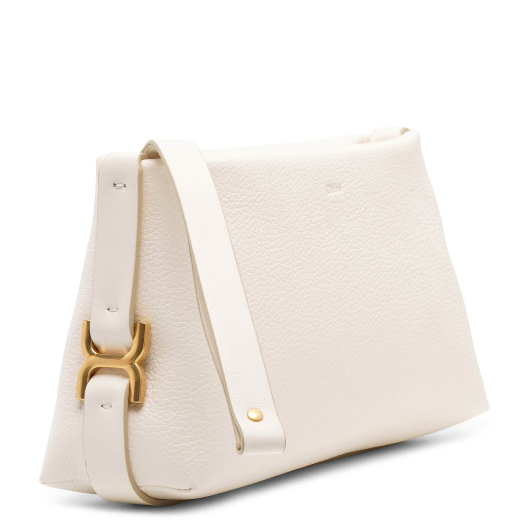 ハンドバッグ Chloe Marcie Medium Double Carry White Chloé Small Marcie Bag In Grained Leather | Chloé US