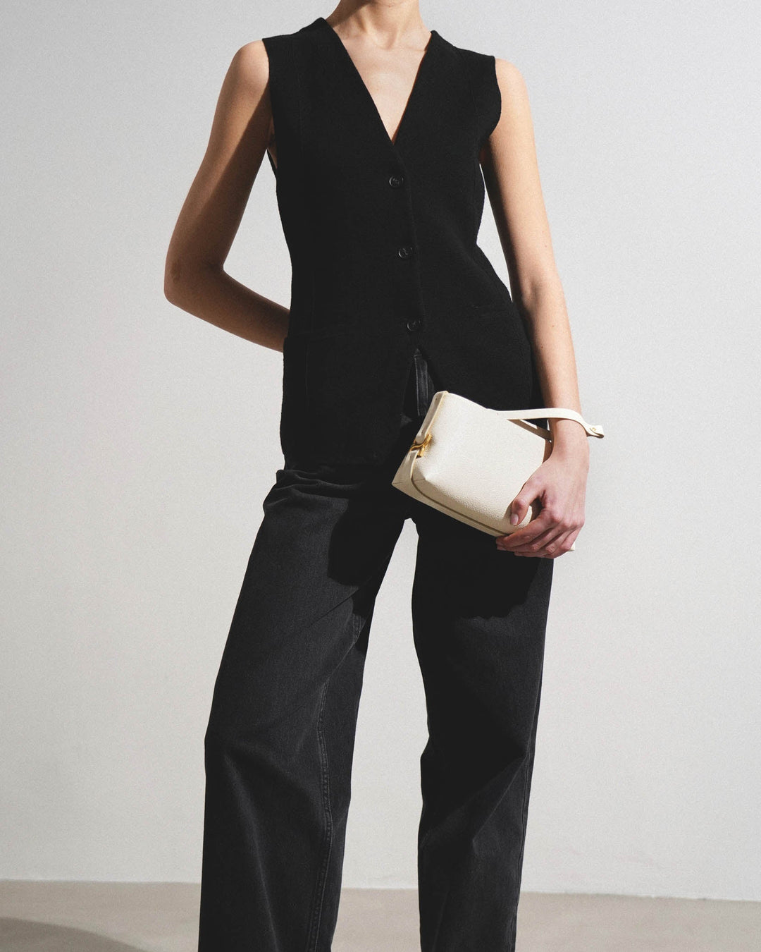 ハンドバッグ Chloe Marcie Medium Double Carry White Chloé グレインレザー製Marcieスモールバッグ | Chloé JP